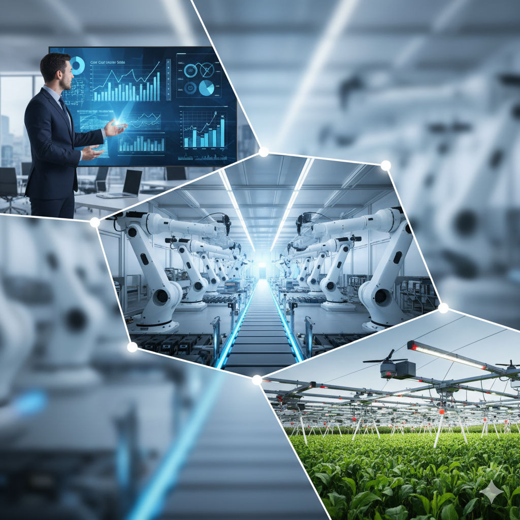 Ilustración de IA para la toma de decisiones